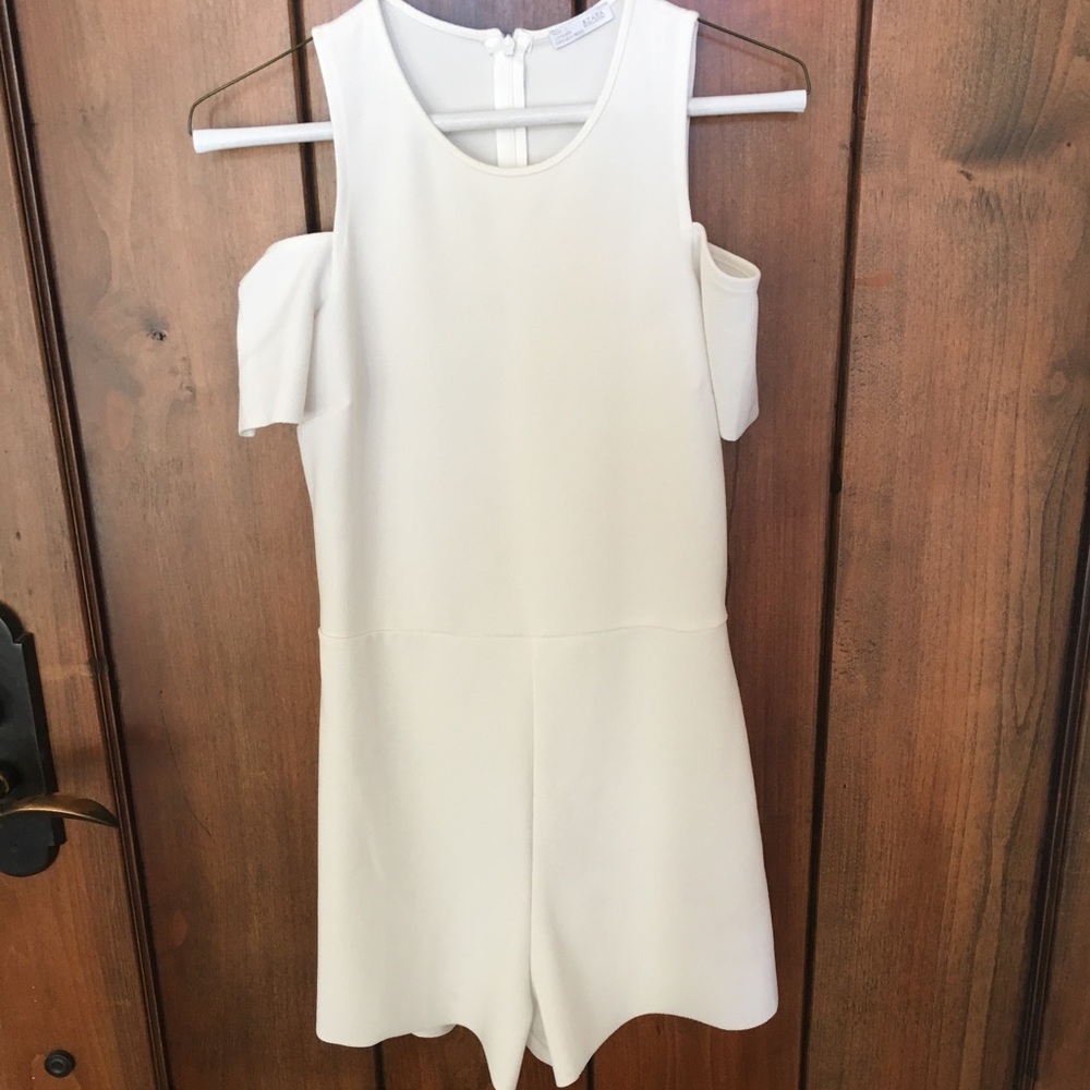 White Zara romper